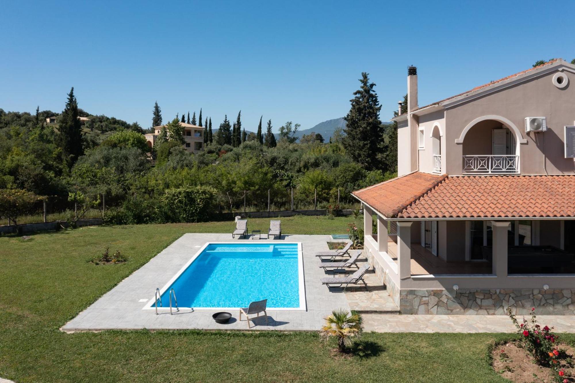 Country Villa Verde - 2Floor Family Home Kouramaditika Esterno foto